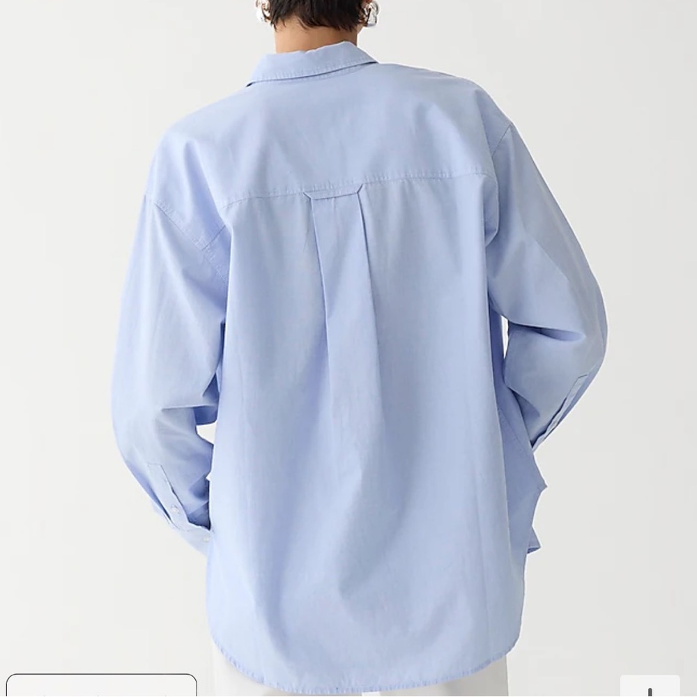 J crew Étienne oversized shirt in lightweight oxford - Picture 3 of 5
